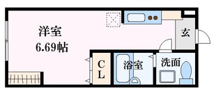 舟入南駅 徒歩10分 2階の物件間取画像